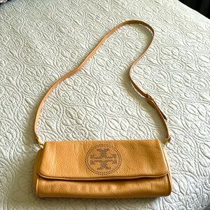Tory Burch nude clutch/crossbody